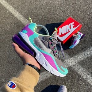 Nike Airmax 270 React “Multicolor” Women Sz 7.5